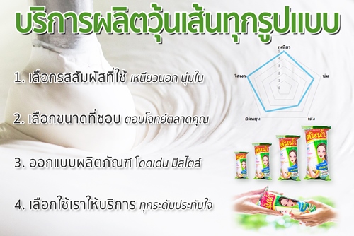 รับผลิตวุ้นเส้น OEM รับผลิตวุ้นเส้น OEM